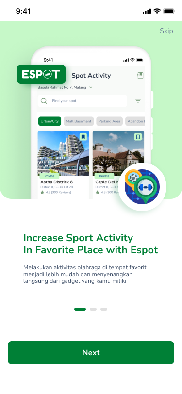 PLayer Spot_Activity